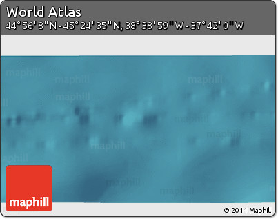 Satellite 3D Map of the Area around 45° 10' 22" N, 38° 10' 29" W