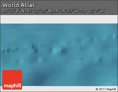 Satellite 3D Map of the Area around 45° 10' 22" N, 38° 10' 29" W