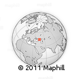Outline Map of the Area around 45° 10' 22" N, 45° 7' 30" E, rectangular outline