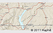 Shaded Relief 3D Map of the area around 45° 10' 22" N, 72° 10' 30" W