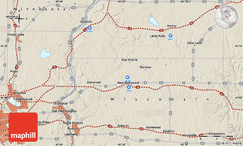shaded-relief-map-of-forest-lake