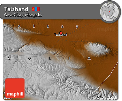 Physical Map of Talshand