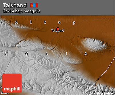 Physical Map of Talshand