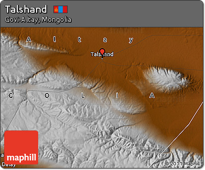 Physical Map of Talshand