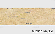 Satellite Panoramic Map of the area around 45° 35' 46" N, 108° 52' 30" E