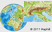 Physical Location Map of Flero