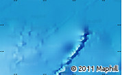 Physical Map of the area around 45° 35' 46" N, 10° 7' 30" W