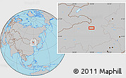 Gray Location Map of Togs
