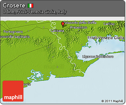 Physical 3D Map of Crosere
