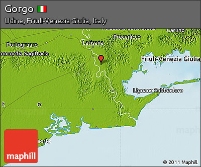 Physical Map of Gorgo