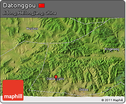 Satellite 3D Map of Datonggou