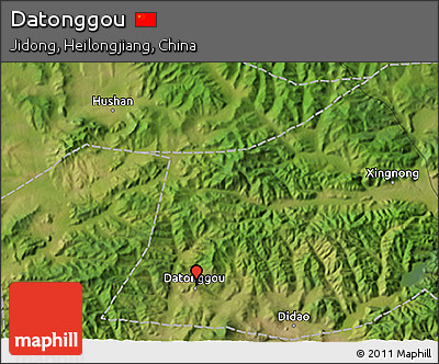 Satellite 3D Map of Datonggou