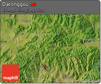 Satellite Map of Datonggou
