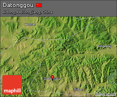 Satellite Map of Datonggou