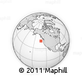 Outline Map of the Area around 45° 35' 46" N, 131° 40' 30" W, rectangular outline