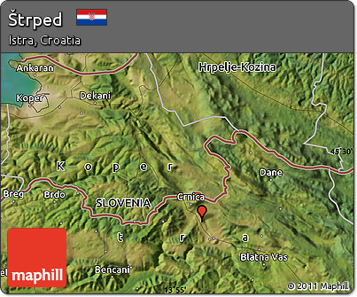 Satellite Map of Štrped