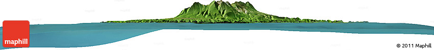 Satellite Horizon Map of the Area around 45° 35' 46" N, 149° 40' 30" E