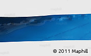 Shaded Relief Panoramic Map of the area around 45° 35' 46" N, 153° 55' 30" E