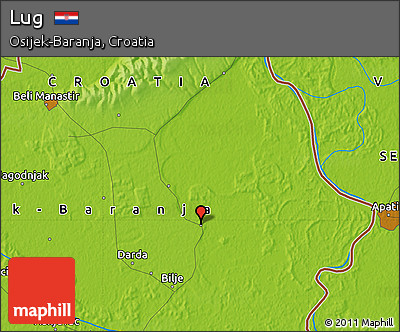 Physical Map of Lug