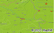 Physical Map of Ovčara