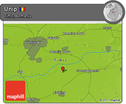 Physical 3D Map of Unip