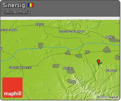 Physical 3D Map of Sinersig