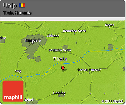 Physical 3D Map of Unip