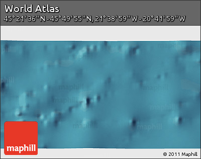 Satellite 3D Map of the Area around 45° 35' 46" N, 21° 10' 29" W
