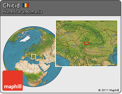 Satellite Location Map of Chitid