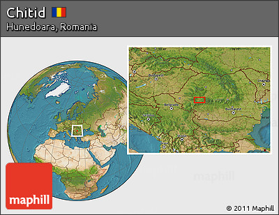 Satellite Location Map of Chitid