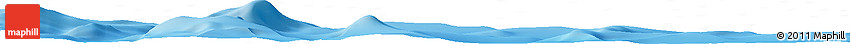 Shaded Relief Horizon Map of the Area around 45° 35' 46" N, 27° 7' 30" W Shaded Relief Horizon Map of the Area around 45° 35' 46" N, 27° 7' 30" W