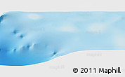Physical Panoramic Map of the area around 45° 35' 46" N, 3° 19' 30" W