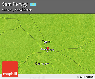Physical 3D Map of Sam Pervyy