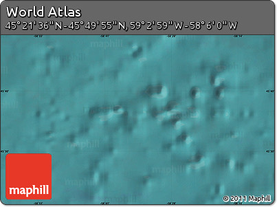 Satellite Map of the Area around 45° 35' 46" N, 58° 34' 30" W