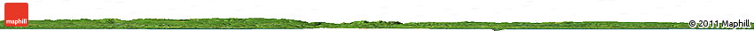 Satellite Horizon Map of the Area around 45° 35' 46" N, 61° 58' 30" W