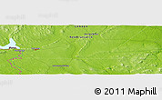 Physical Panoramic Map of the area around 45° 35' 46" N, 67° 4' 29" W