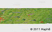 Satellite Panoramic Map of the area around 45° 35' 46" N, 73° 1' 30" W