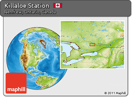 Physical Location Map of Killaloe Station