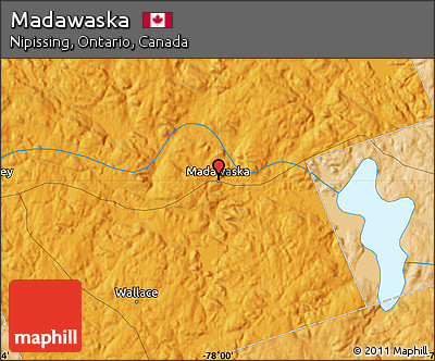 Political Map of Madawaska