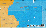 Political Map of the area around 45° 35' 46" N, 92° 34' 29" W