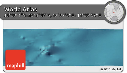 Satellite Panoramic Map of the Area around 45° 18' 49" S, 11° 7' 30" E