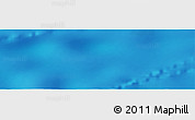 Shaded Relief Panoramic Map of the area around 45° 18' 49" S, 130° 58' 29" E