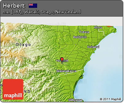 Physical 3D Map of Herbert