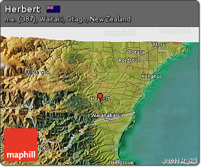 Satellite 3D Map of Herbert