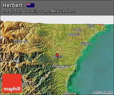 Satellite 3D Map of Herbert
