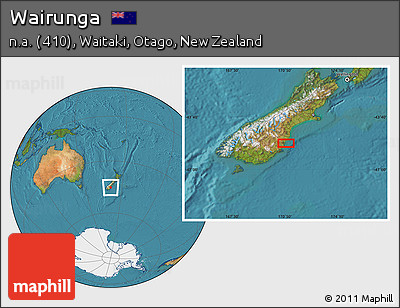 Satellite Location Map of Wairunga