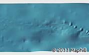 Satellite 3D Map of the area around 45° 18' 49" S, 177° 34' 29" W