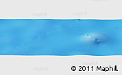 Physical Panoramic Map of the area around 45° 18' 49" S, 71° 28' 29" E