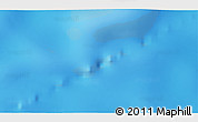 Physical 3D Map of the area around 45° 44' 11" S, 105° 19' 29" W