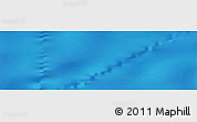 Physical Panoramic Map of the area around 45° 44' 11" S, 131° 49' 29" E